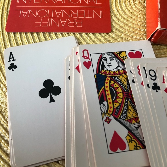 Braniff Airlines vintage playing cards,circa 1970’s - Picture 2 of 3